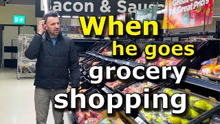 When He Goes Grocery Shopping  OZZY RAJA [upl. by Lamahj]