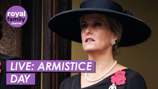 LIVE Sophie Duchess of Edinburgh Attends Armistice Day Service in Staffordshire [upl. by Htebsle279]