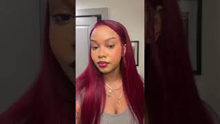 Very bouncy and shiny hair aaliweyahair wigs amazonfindsfyp [upl. by Akinit]