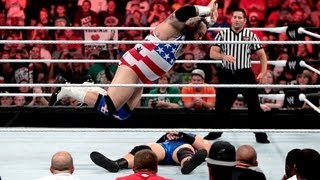 Brodus Clay vs Jack Swagger Raw July 23 2012 [upl. by Clance168]