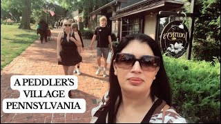 visited a French town in New Jersey and explored Peddlers Village in Pennsylvania [upl. by Siegler143]