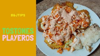 Tostones playeros  BampJTips [upl. by Anyg225]