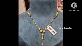 Latest gold chain designs8 grams to 20 grams chainsNew model weight less gold chains at low rate [upl. by Drue]