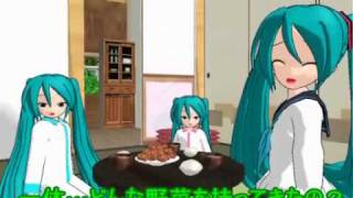 【7th MMD CUP】Movement【Mikus breakfast】 [upl. by Hermon13]