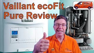 Review Vaillant ecoFit PURE Combination Boiler REVIEW How to Operate and whats Inside the Boiler [upl. by Ecinad]