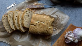 KETO GARLIC BREAD  The Most Flavorful Keto Bread Recipe [upl. by Novah]