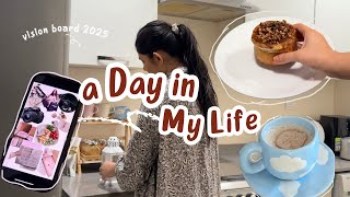 VLOG🍲🍂pinterest inspired vision board for 2025 pre bday saloon visit amp more [upl. by Egide688]