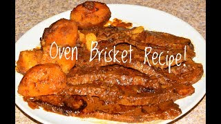 The Best Oven Brisket Recipe Ive Ever Tried  Oven Beef Brisket Flat [upl. by Hodosh]