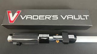 Vaders vault vdr3 limited edition neopixel lightsaber review star wars darth vader [upl. by Mikah]