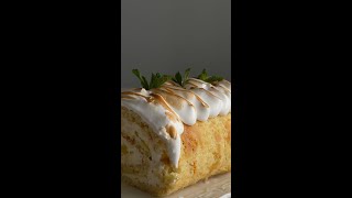 Perfectly Fluffy Orange Swiss Roll Easy StepbyStep Recipe [upl. by Latsirhc]