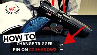 How to Change Trigger Pin on CZ  Shadow 2  CesarShop [upl. by Chandra546]