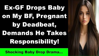 ExGF Drops Baby on My BF Pregnant by Deadbeat Demands He Takes Responsibility [upl. by Yeruoc]