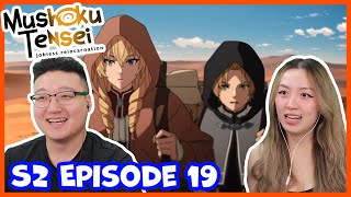 DESERT JOURNEY  Mushoku Tensei Season 2 Episode 19 Couples Reaction amp Discussion [upl. by Haerb]