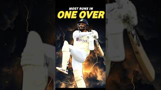 Batsmen who scored the most runs in one over in Test cricket  cricket benefitofyoushorts shorts [upl. by Carolynn617]