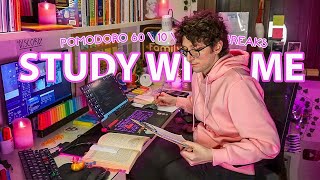 STUDY WITH ME LIVE POMODORO  10 HOURS STUDY CHALLENGE ✨ Harvard Student Relaxing Rain Sounds 📖 [upl. by Gone440]