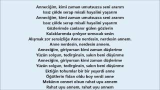 HASAN DURSUN ANNECİĞİM İLAHİ SÖZLERİ  ANNECİĞİM İLAHİ SÖZLERİ  ANNECİĞİM İLAHİSİ SÖZLERİ  ANNEM İ [upl. by Cassiani]