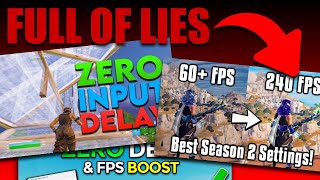 These Fortnite “Optimizations” Are Killing Your FPS [upl. by Yeoz]