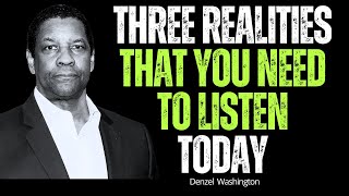 Three Realities That You Need To Listen Today  Denzel Washington Jesus Inspitation  Brain Booster [upl. by Witkin]