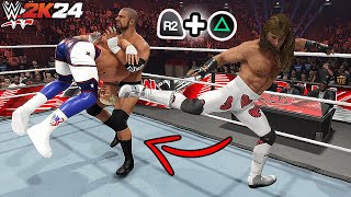 50 Best Assisted FINISHERS in WWE 2K24 [upl. by Eerehc]