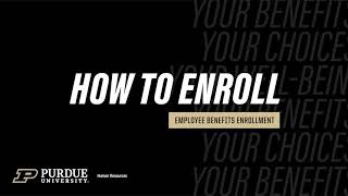 Purdue University – How to Enroll 2022 [upl. by Nalhsa316]