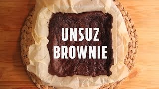 Unsuz Brownie Tarifi [upl. by Norac]