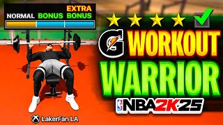 HOW TO UNLOCK GYM RAT FOR UNLIMITED GATORADE BOOST IN NBA 2K25 [upl. by Dorella]