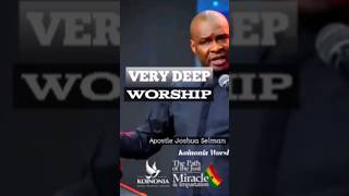 😭Very Deep Worship 😭🙇🔥  Apostle Joshua Selman Apostlejoshuaselman koinonia [upl. by Ahsemat]