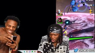 Speed amp KSI 1v1 In Dragon Ball Legends [upl. by Eirod]