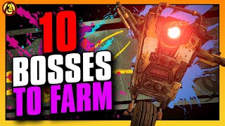 Top 10 Best Bosses to Farm in Borderlands 3 [upl. by Edwards741]