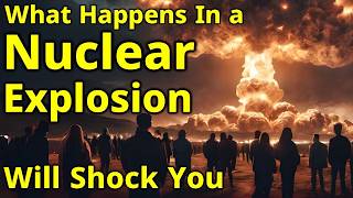 Nuclear Bomb Explosion in a City  StagebyStage Explanation with Real video Footage [upl. by Ramad]