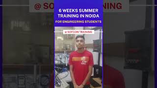 Shubham Summer training in noida [upl. by Olwen526]