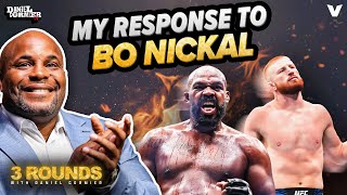 Daniel Cormier RESPONDS to Bo Nickal comment Jon Jones an UNDERDOG vs Tom Aspinall Tyson vs Paul [upl. by Anelagna]