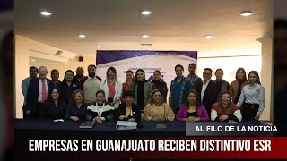 Guanajuato reconoce a 123 Empresas Socialmente Responsables [upl. by Behre826]