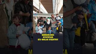 Muhojirlikka ketayotgan otaonalar diqqatiga migrantuzb [upl. by Selij361]