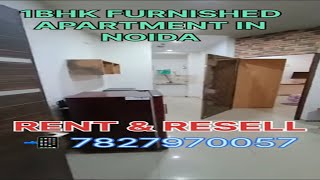 1BHK FLAT FOR RENT IN NOIDA  FLAT ON RENT OR SALE IN NOIDA  7827970077 [upl. by Brianna]