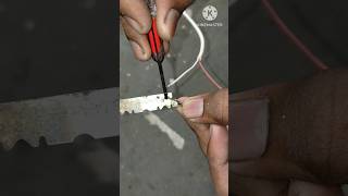 New amazing tecnic soldering iron using pencil and 5v charger shortsvideo experiment viralshort [upl. by Ylil]