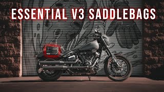 Thrashin Supply Co Essential V3 Saddlebags Review  My Honest Opinion [upl. by Tarra143]