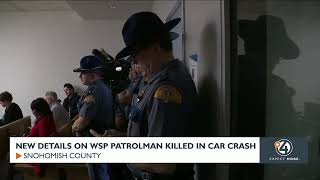 New details on WSP patrolman killed in car crash [upl. by Elodia]