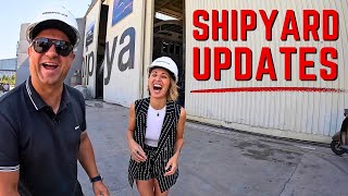 WE ARE BACK to our weekly Bering 75 Boat Build UPDATES every Saturday 😝🎉 Eps 37 [upl. by Audra]