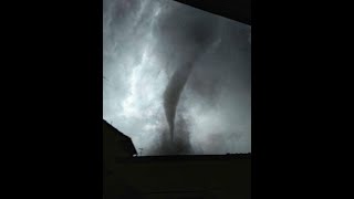 Inside a tornado in Czech Republic caught on camera [upl. by Doownil]