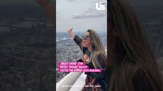 Jersey Shore Snooki Screams Out During Empire State Building Visit JerseyShore Snooki Shorts [upl. by Finnegan]