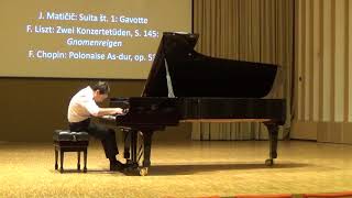 1st international piano competition Janez Matičič [upl. by Acinoryt]