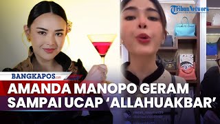 Ucap Allahuakbar Amanda Manopo Geram Disebut Benci Arya Saloka [upl. by Madge]