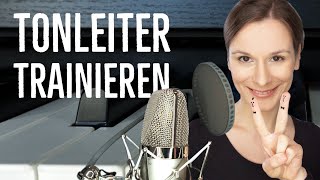 Tonleiter singen  2 EFFEKTIVE Gesangsübungen zum Mitsingen  singdude [upl. by Anetsirk]