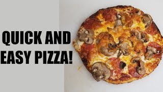 Boboli Crust Pizza Quick and Easy [upl. by Annayoj233]