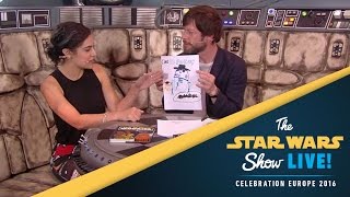 JAKe Star Wars Illustrator Interview  Star Wars Celebration Europe 2016 [upl. by Beeson]