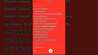 SHEESH SONG LYRICS SonglyricsVOC triggeredinsaan [upl. by Fishback201]