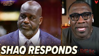 Shannon Sharpe reacts to Shaquille ONeal calling Unc out for criticizing Jokic interview  Nightcap [upl. by Enelrae]