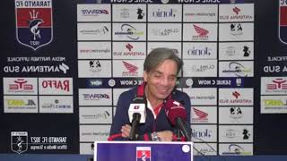 Conferenza Eziolino Capuano POSTPARTITA TarantoLatina 21  Taranto vs Latina 21 Ezio Capuano [upl. by Jimmie]