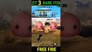 3 last most rare item in free fire [upl. by Orofselet]